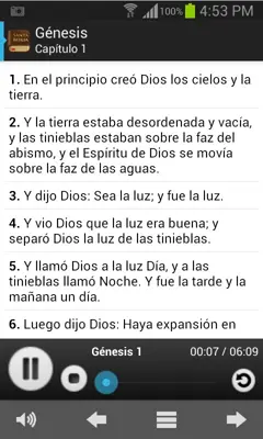 Santa Biblia Reina Valera android App screenshot 0