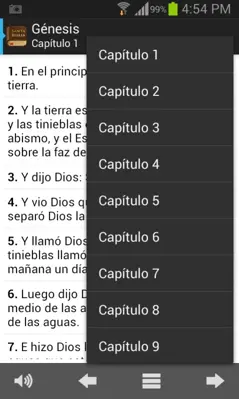 Santa Biblia Reina Valera android App screenshot 1